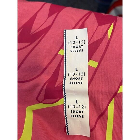 Cute Cat & Jack Short Sleeve Large (10-12) Flamingo T-shirt - Picture 5 of 9